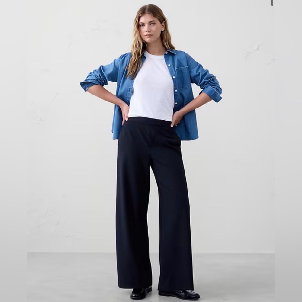 Banana Republic Factory Hayden Wide-Leg Pants